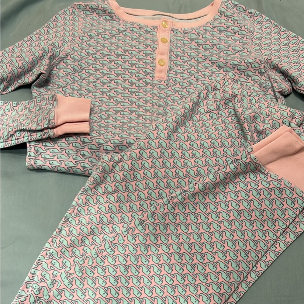 Girls size 14 Vineyard Vine Jammies